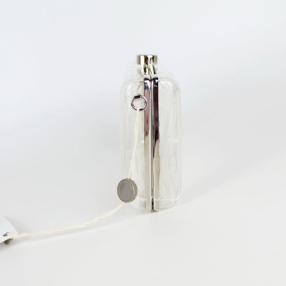 NEW STELLA MCCARTNEY Clear Logo Crossbody | Runway Sport Luxe It-Bag for Events - Picture 12 of 16